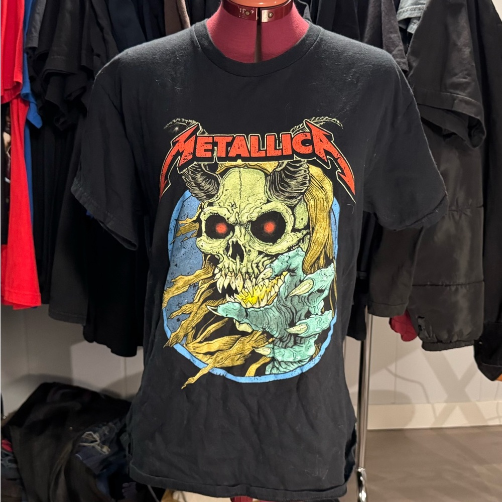 2025 Metallica Shirt Large North American Tour Gillette Stadium Official Concert